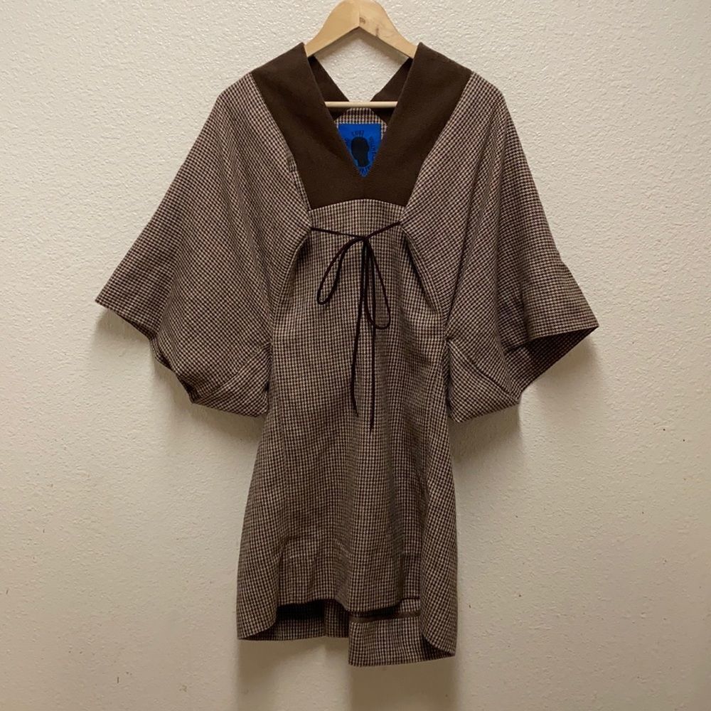 Bernard Willhelm Houndstooth Wool Sweater XS